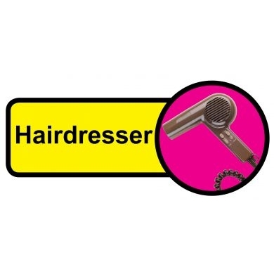 Hairdresser sign - 480mm x 210mm